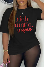 Load image into Gallery viewer, Rich Auntie Vibes T Shirts
